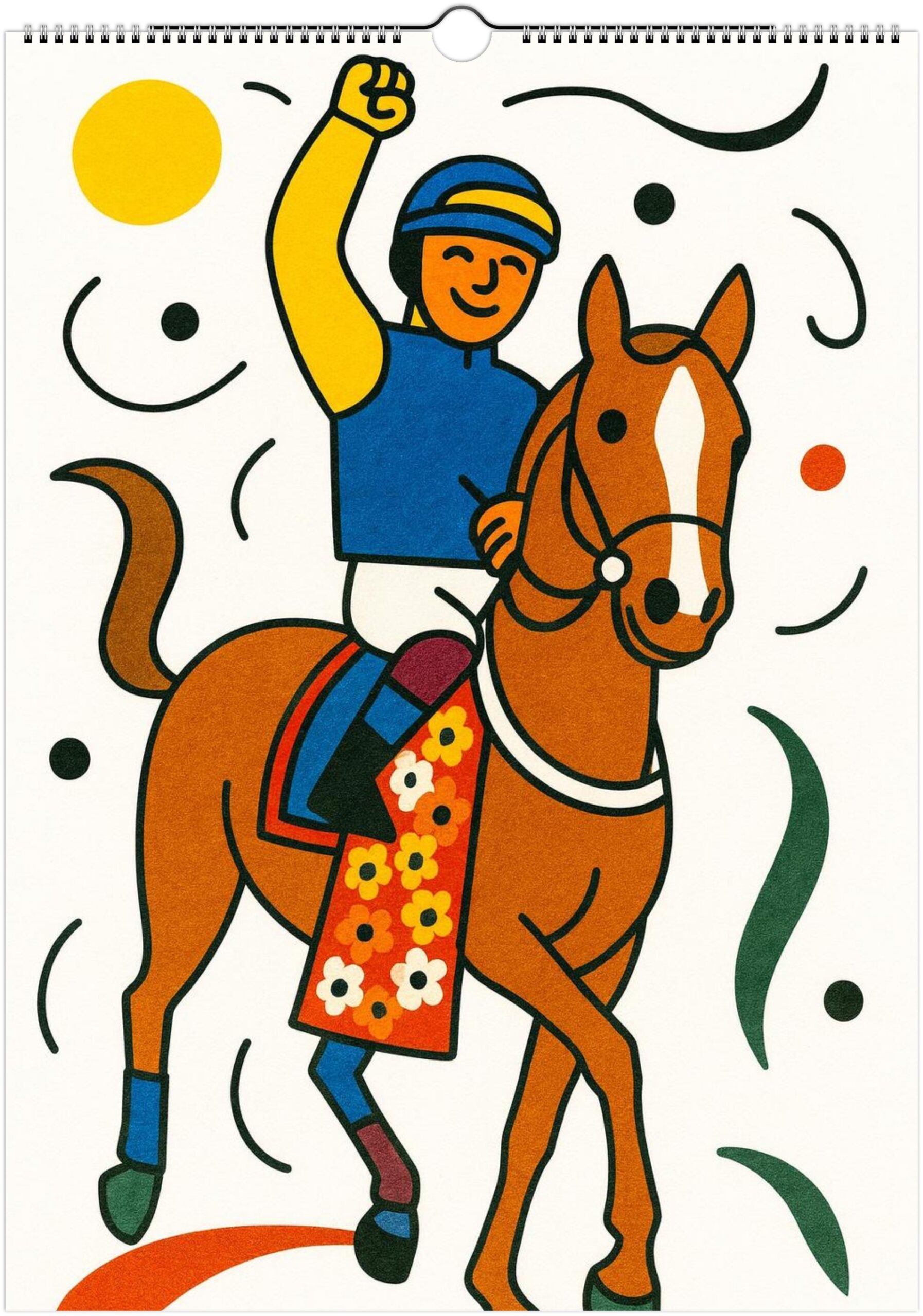 2026 kalender Surrealistisk biomorf - Bilde 17