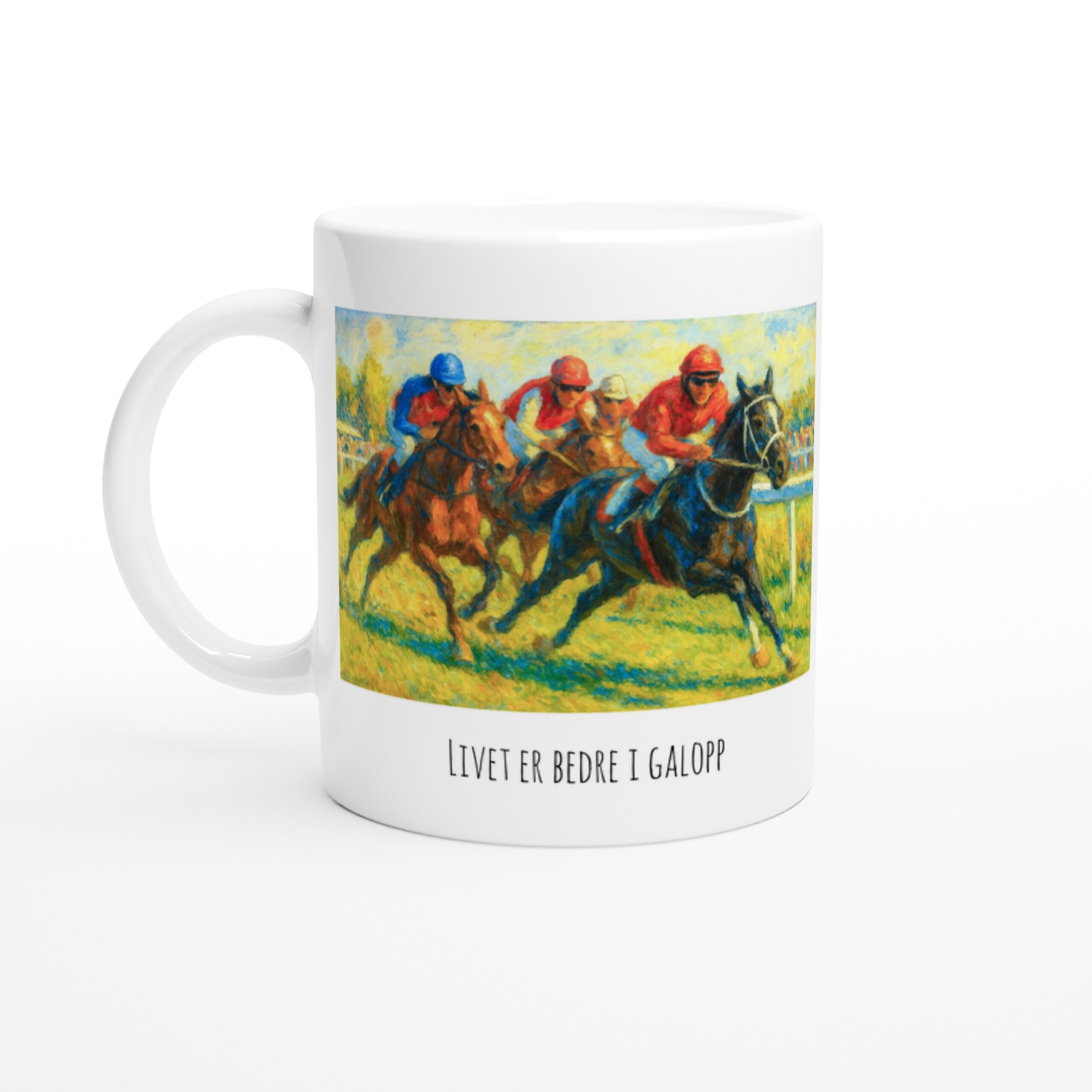 Klassisk keramisk krus med bilde (325ml) - Impresjonisme I - Bilde 2