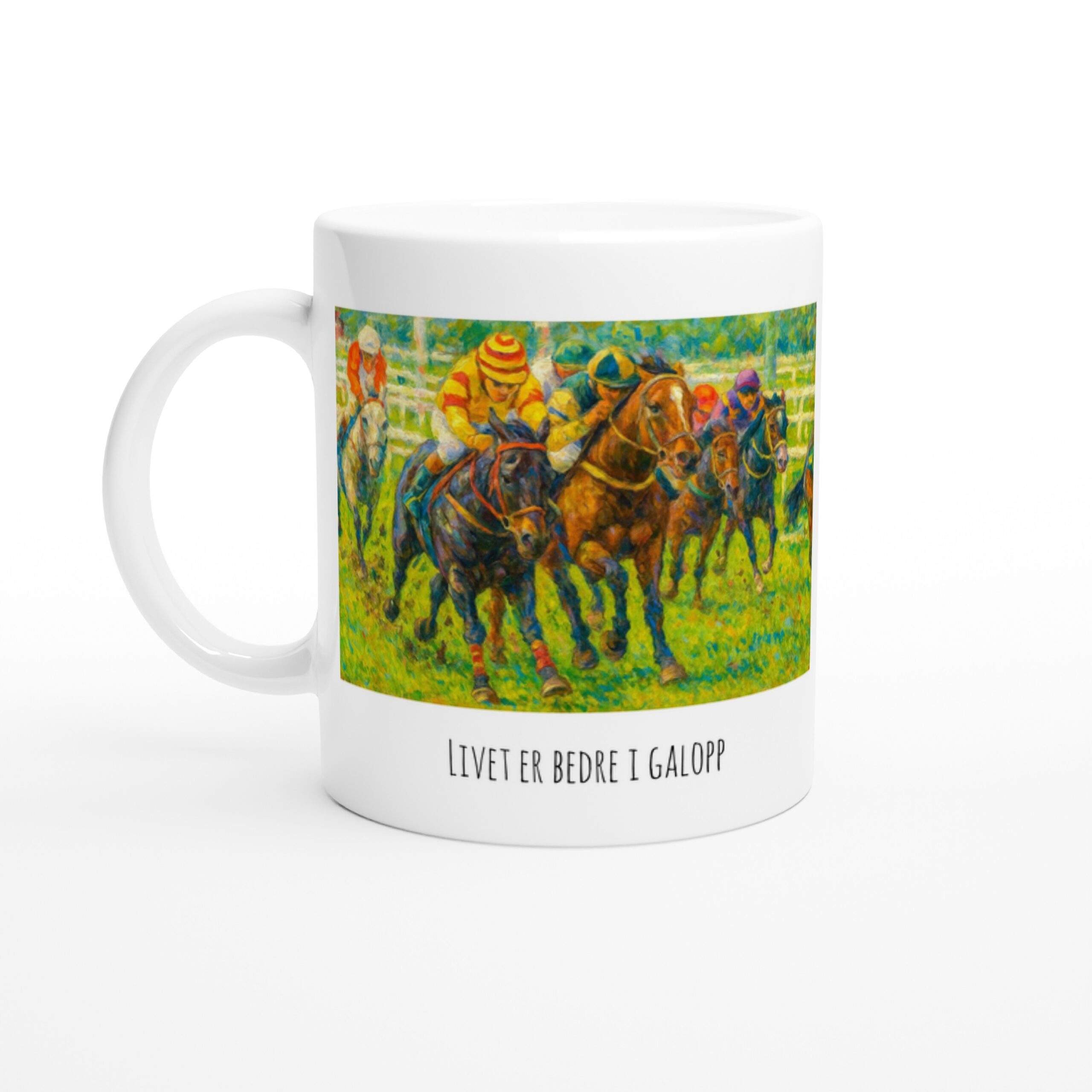 Klassisk keramisk krus med bilde (325ml) - Impresjonisme II - Bilde 7