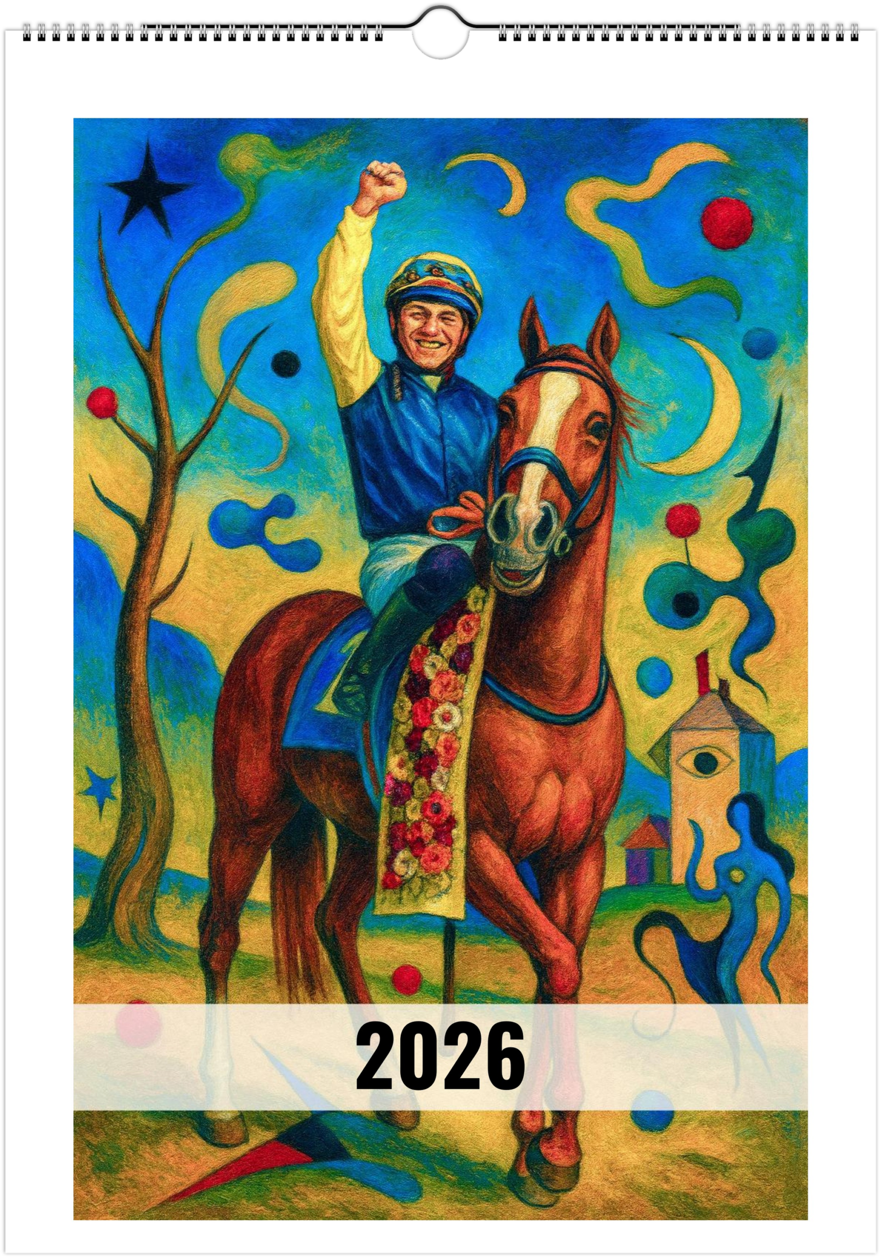 2026 kalender Surrealistisk drøm - Bilde 17