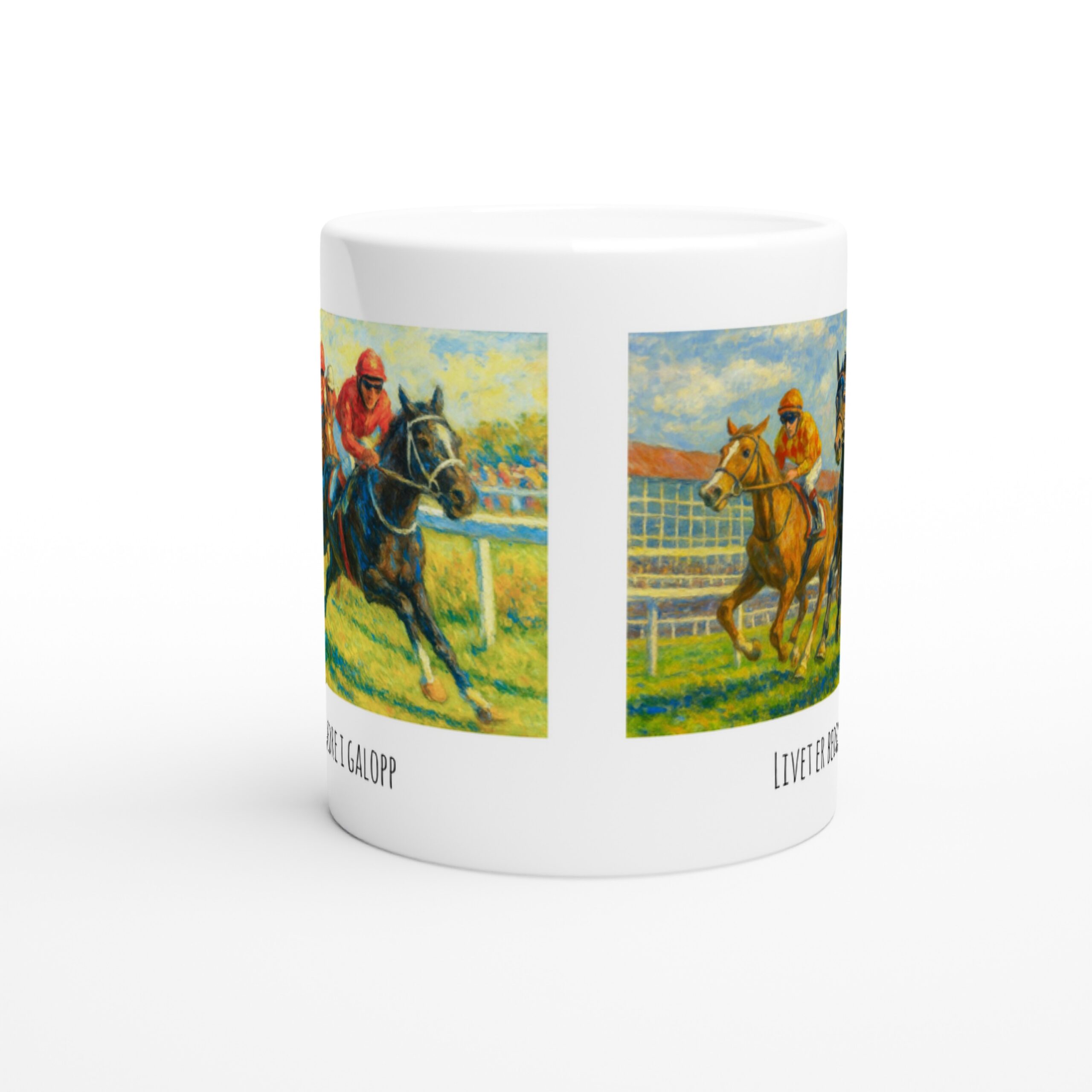 Klassisk keramisk krus med bilde (325ml) - Impresjonisme I - Bilde 3