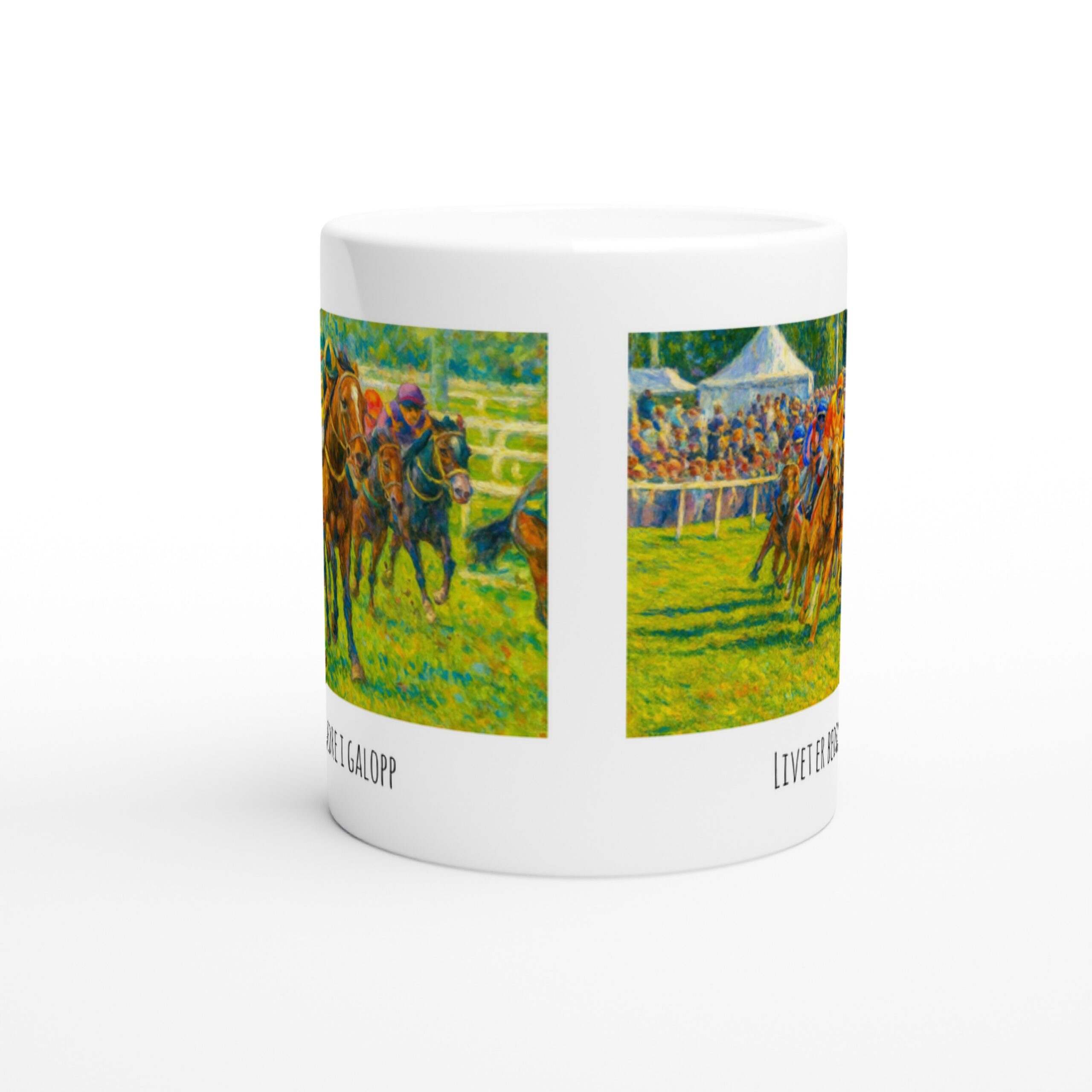 Klassisk keramisk krus med bilde (325ml) - Impresjonisme II - Bilde 2