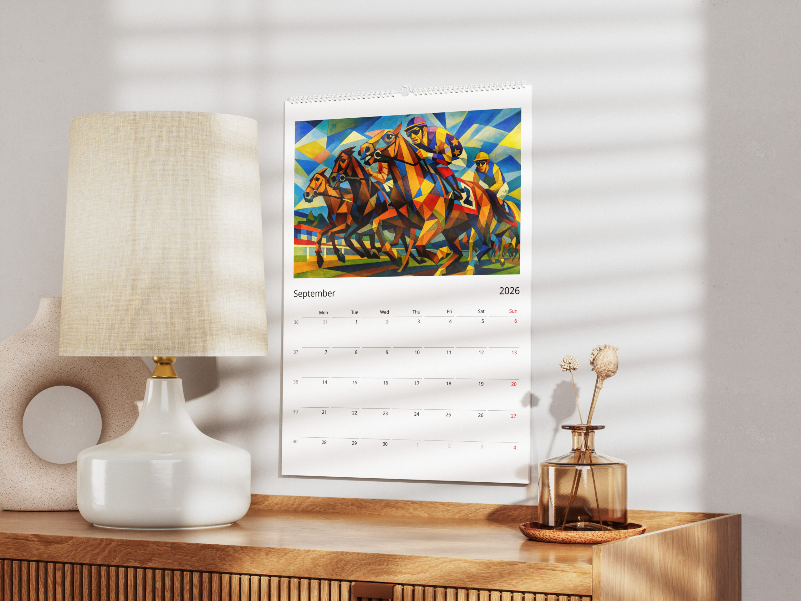 2026 kalender Kubisme - Bilde 4