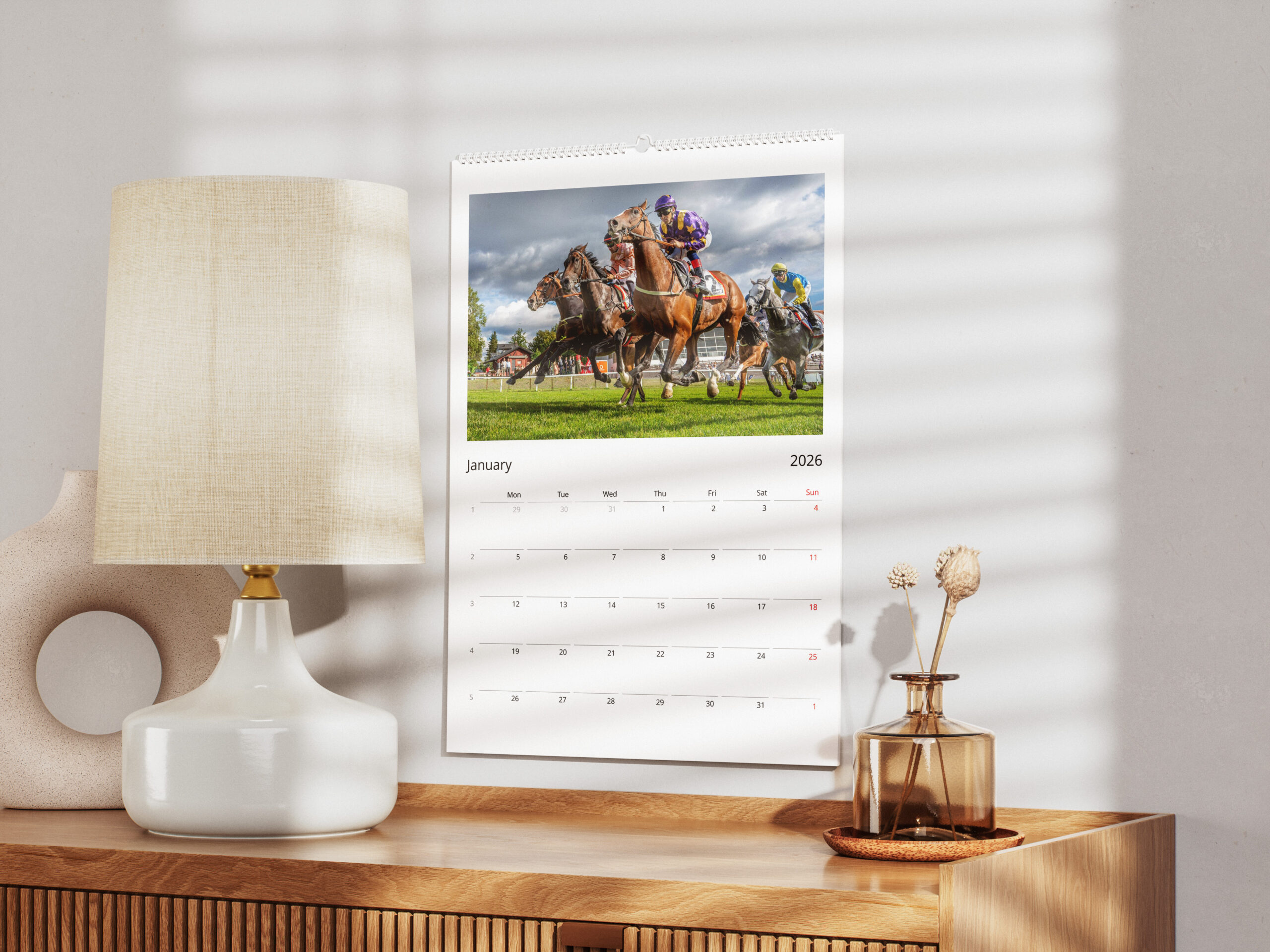 Øvrevoll Galopp 2026 kalender - Bilde 2