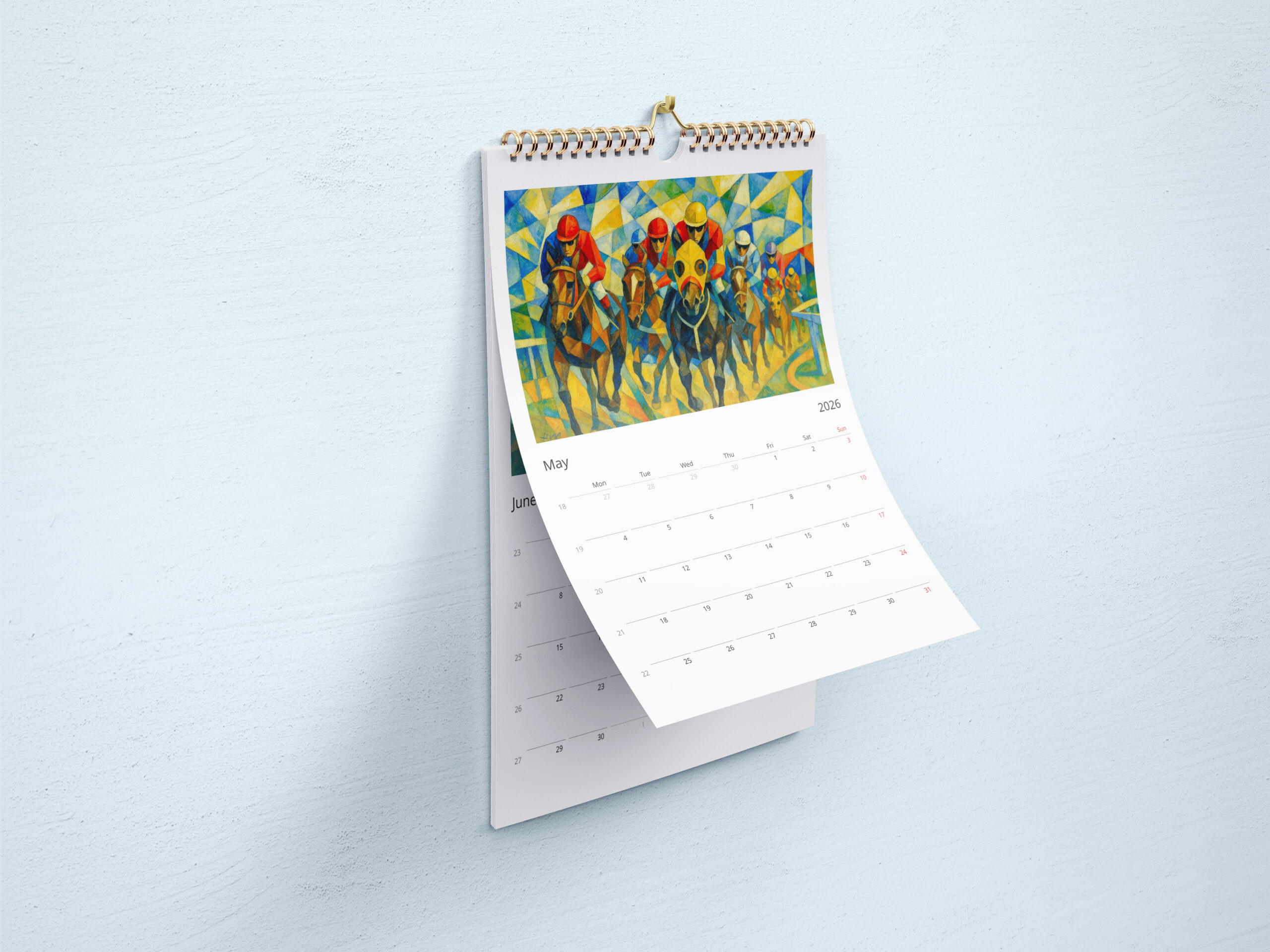 2026 kalender Kubisme - Bilde 3