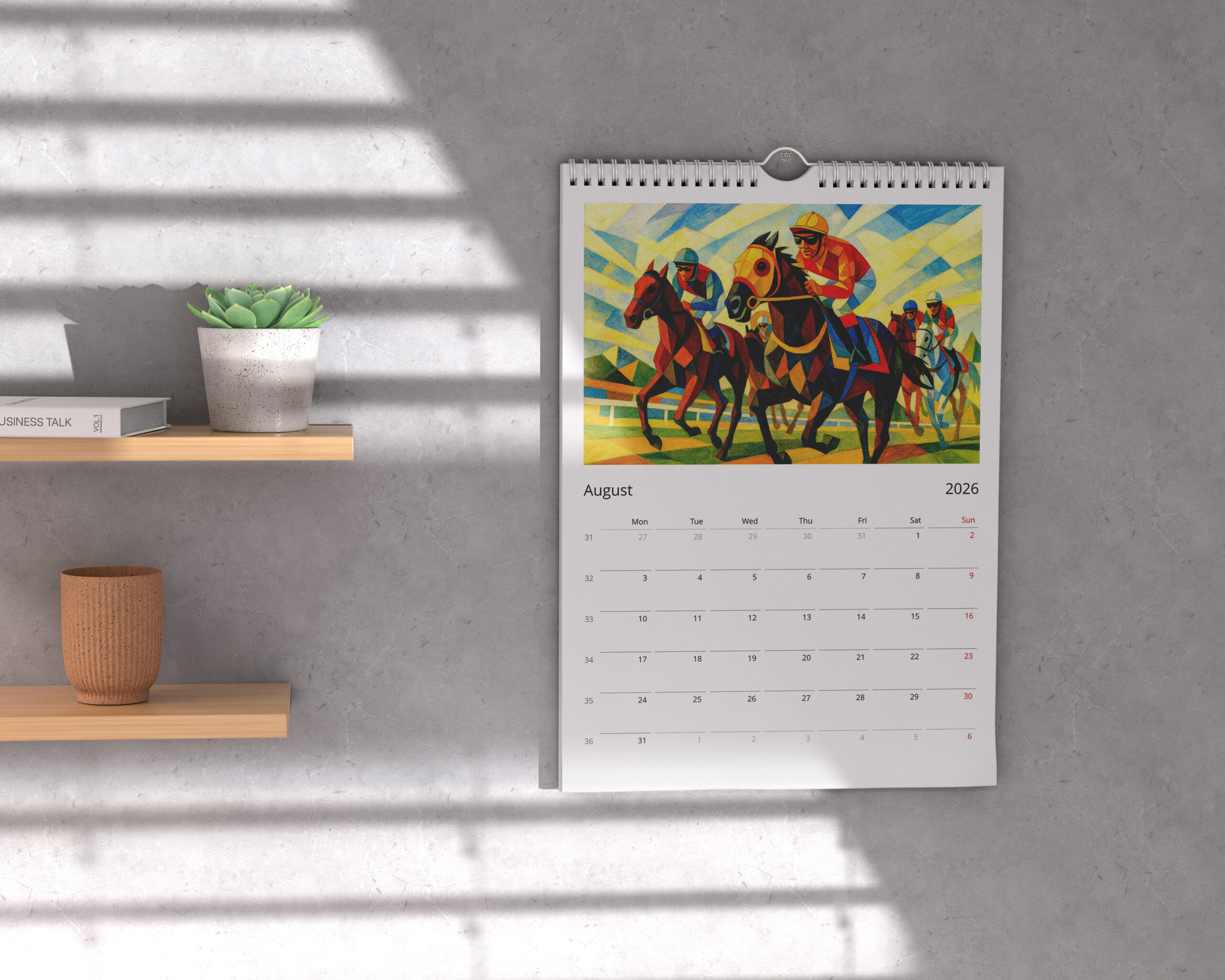 2026 kalender Kubisme - Bilde 2