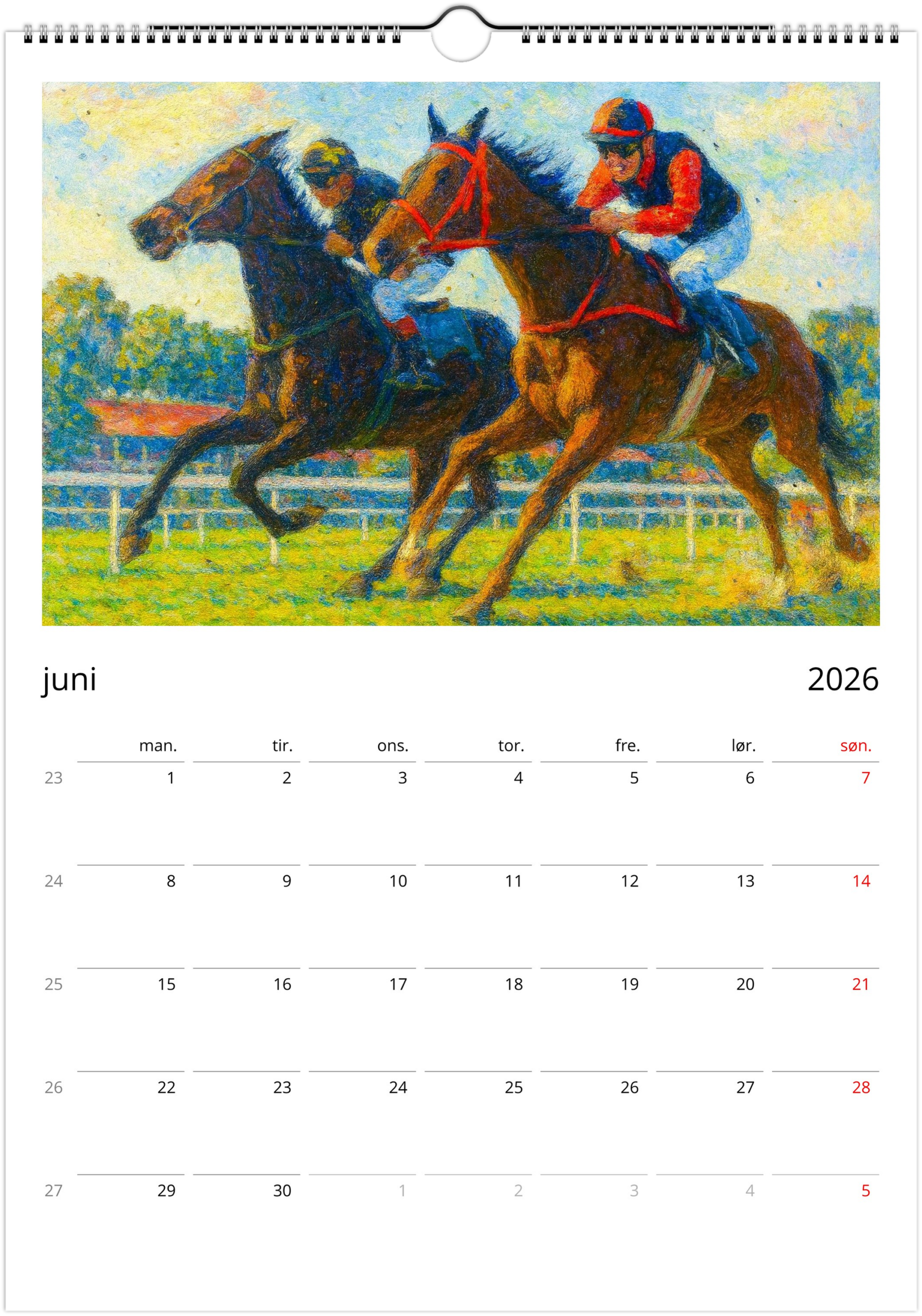 2026 kalender Impresjonisme - Bilde 10