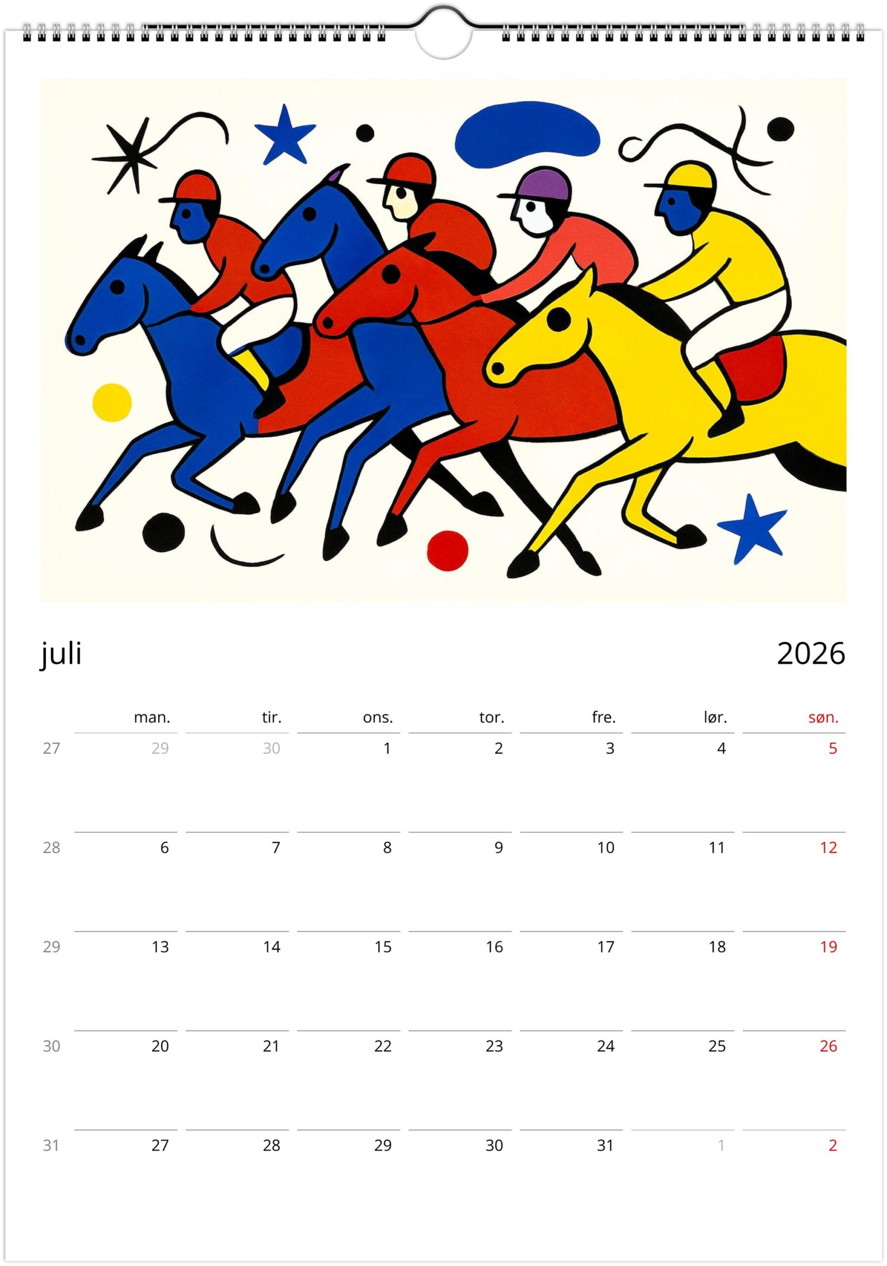 2026 kalender Surrealistisk biomorf - Bilde 11