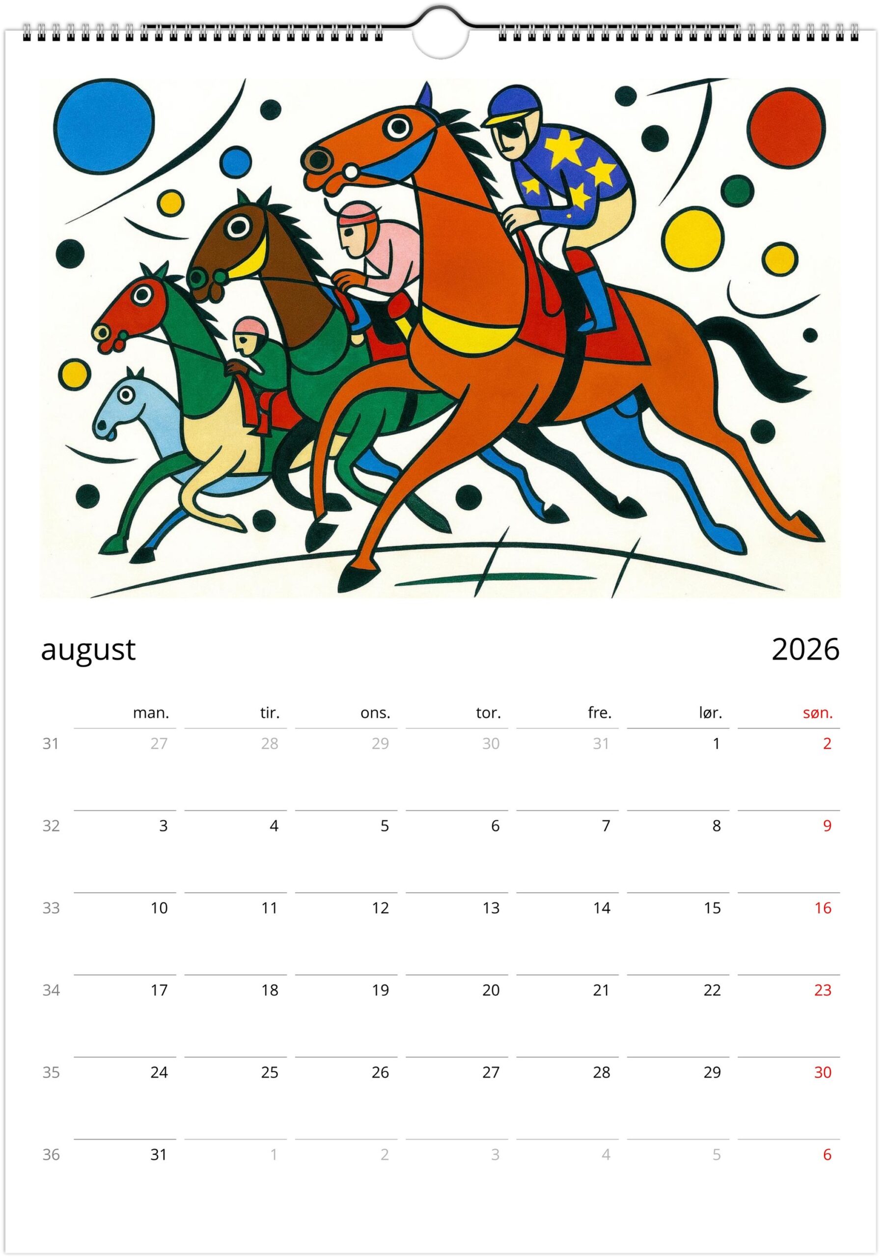 2026 kalender Surrealistisk biomorf - Bilde 12