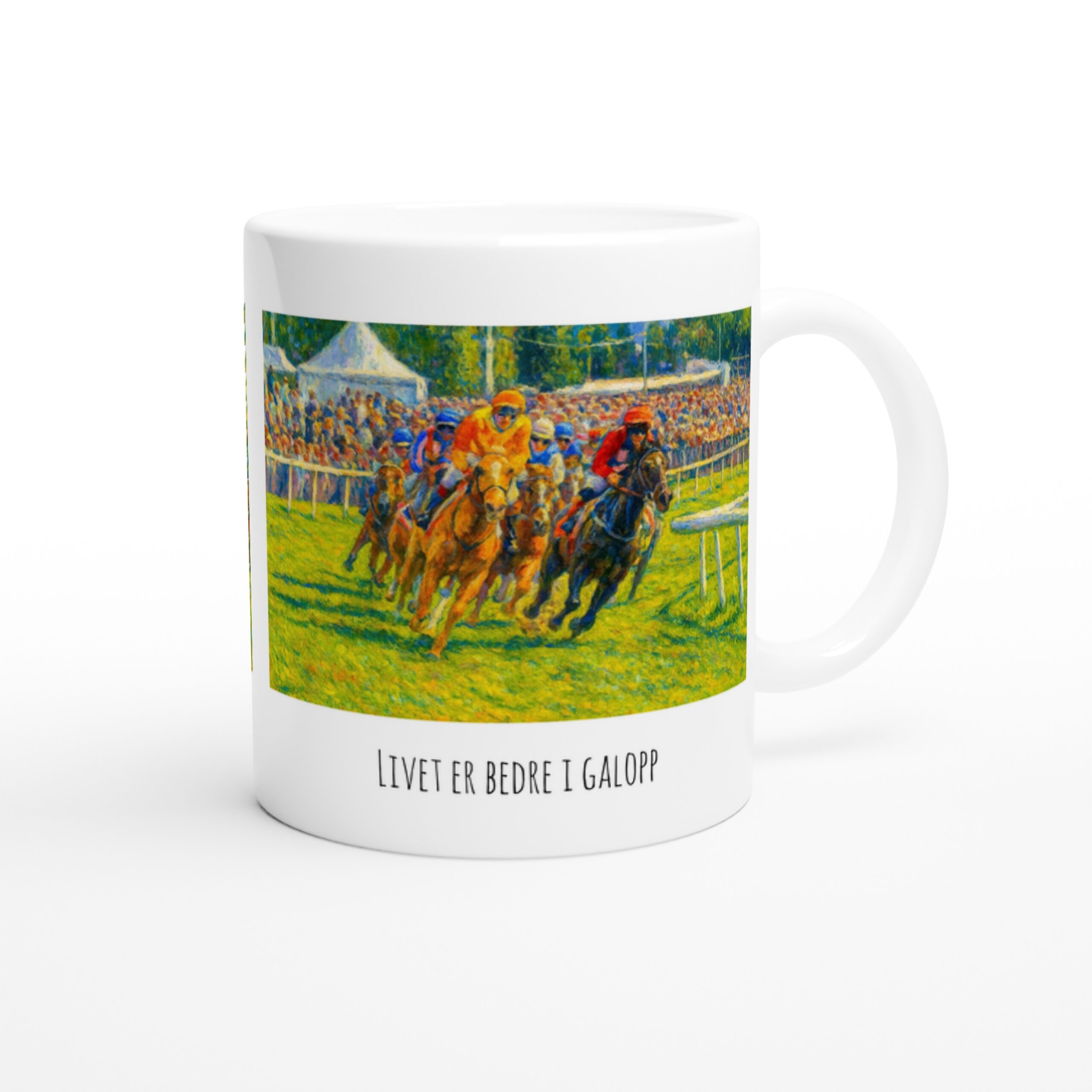 Klassisk keramisk krus med bilde (325ml) - Impresjonisme II - Bilde 3