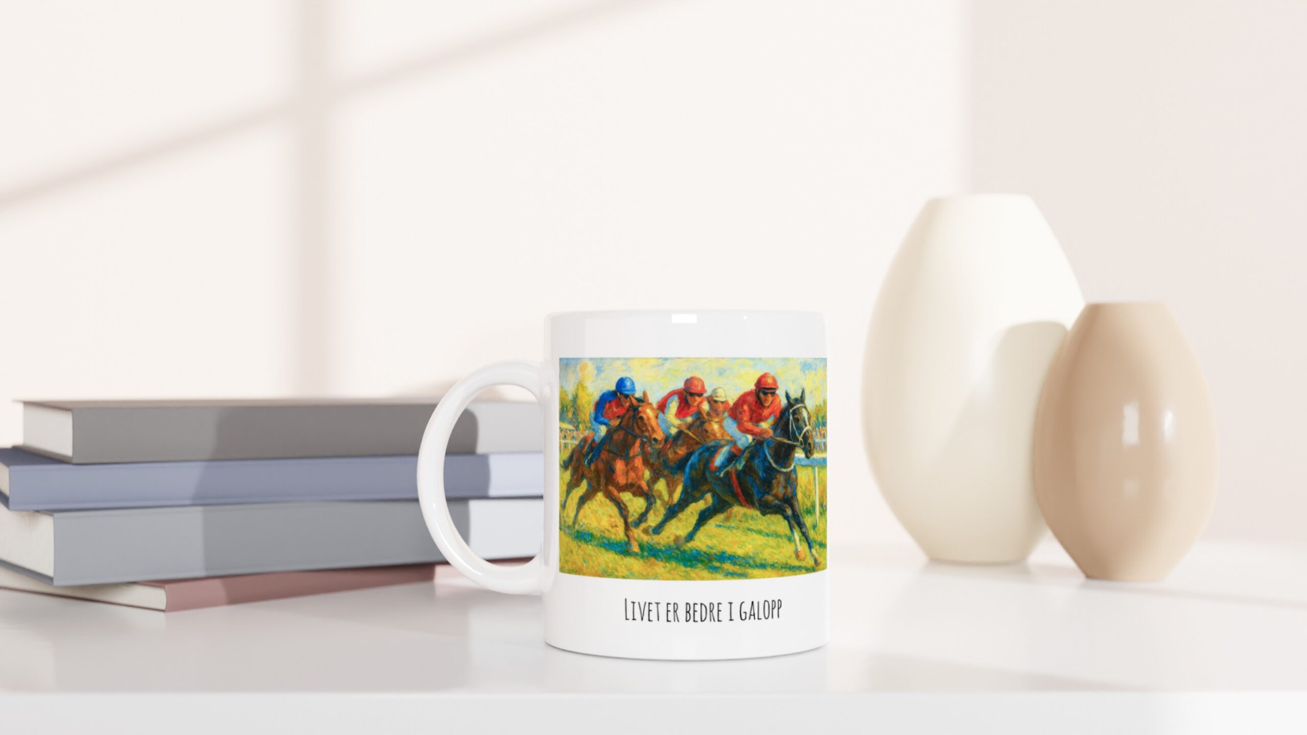 Klassisk keramisk krus med bilde (325ml) - Impresjonisme I - Bilde 7