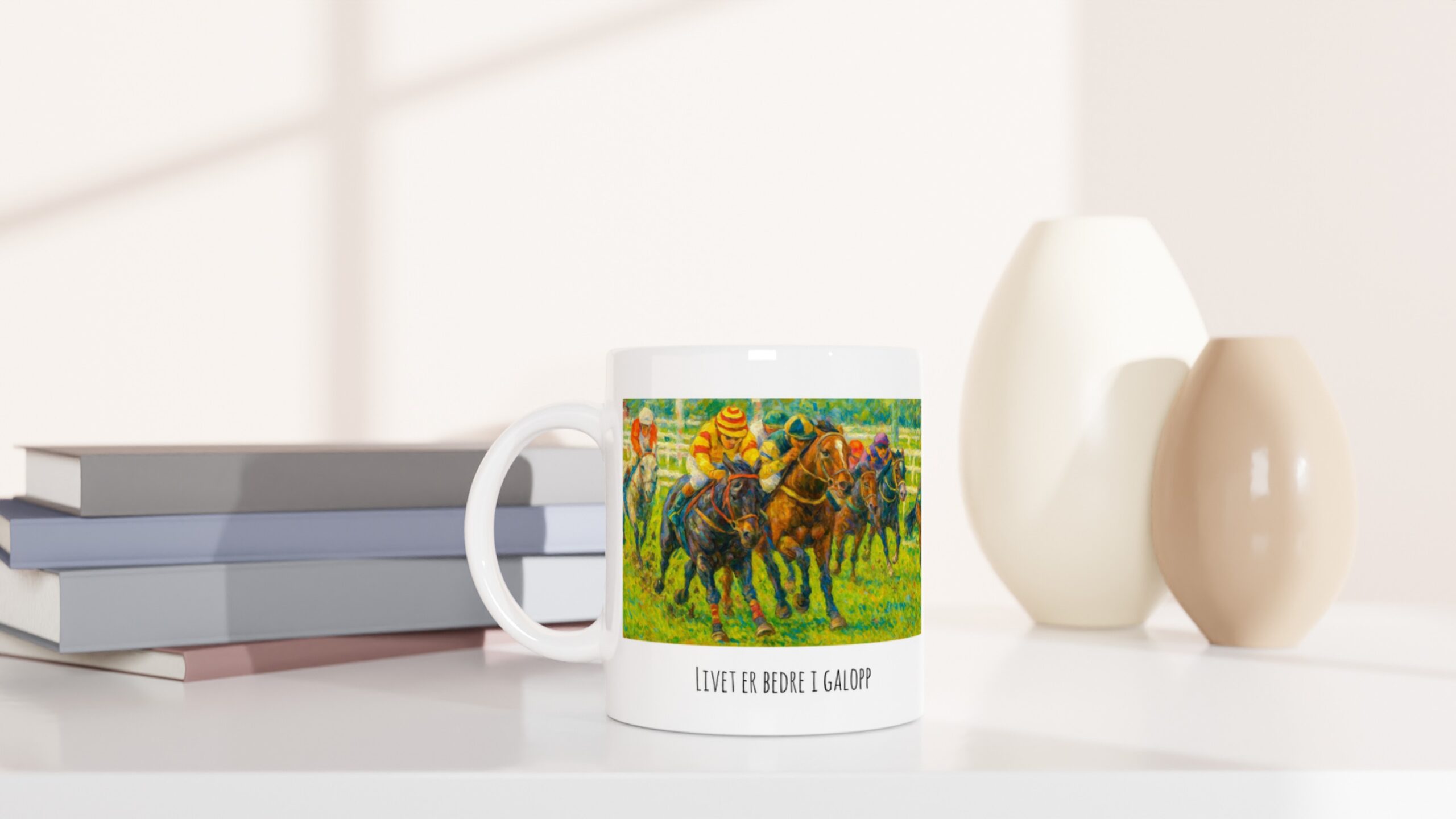 Klassisk keramisk krus med bilde (325ml) - Impresjonisme II - Bilde 6